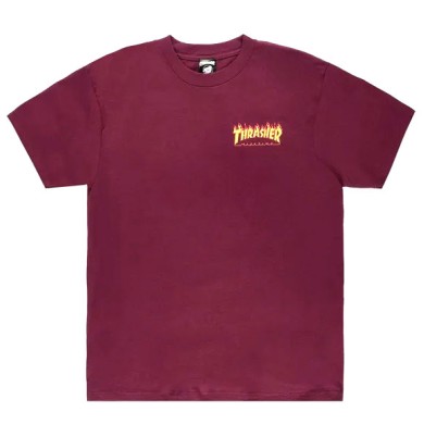 Santa Cruz x Thrasher S/S T-Shirt Thrasher Flame Dot ΑΝΔΡΙΚΑ