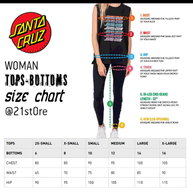 Santa Cruz Women's Pants Strip 2 in 1