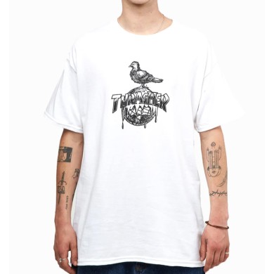 Thrasher X Antihero S/S T-Shirt Cover The Earth