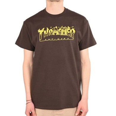 Thrasher X Antihero S/S T-Shirt Pigeon Mag