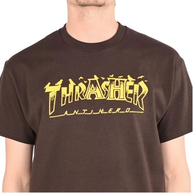 Thrasher X Antihero S/S T-Shirt Pigeon Mag