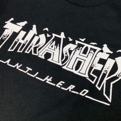 Thrasher X Antihero Men's Hoodie Pigeon Mag