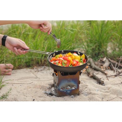 Keith Stove Titanium Alloy Backpacking Wood Stove Camping