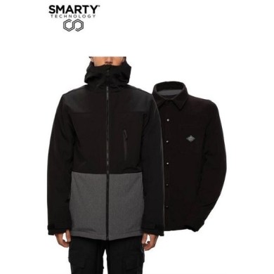 686 Men's Ski / Snowboard Jacket Smarty 3in1 Phase Softshell