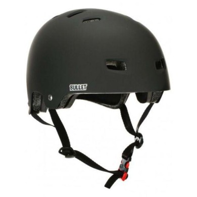 Bullet Skate Helmet 6 Matte Black Deluxe