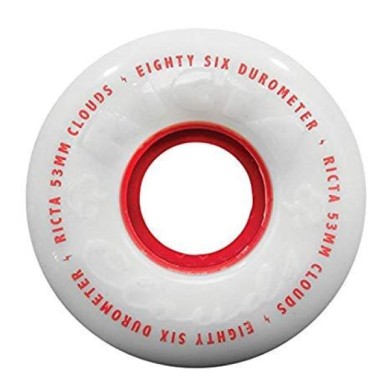 Ricta Wheels Clouds Red 53MM